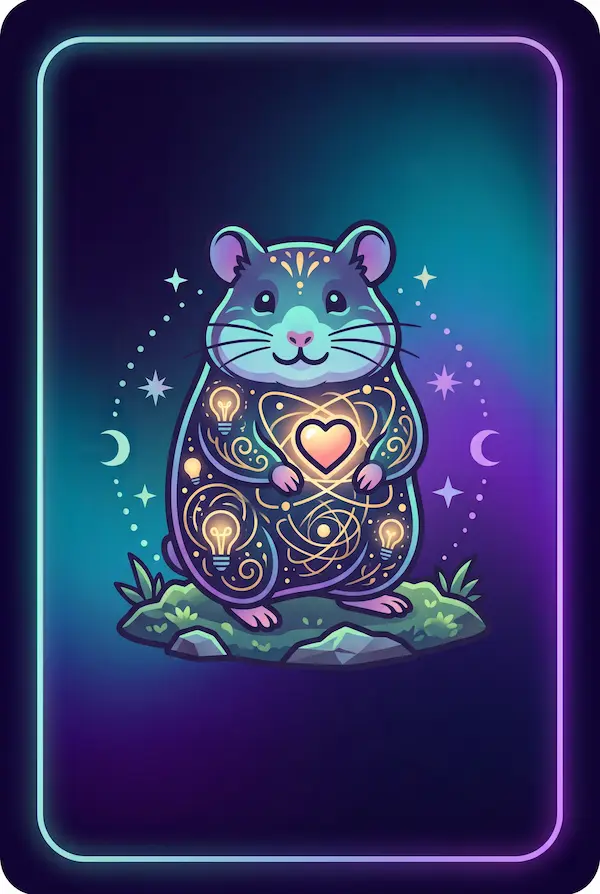 Hamster Badge